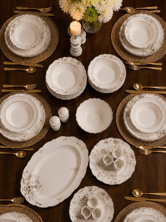 34 Tlg Tafel Set / Dinner Set