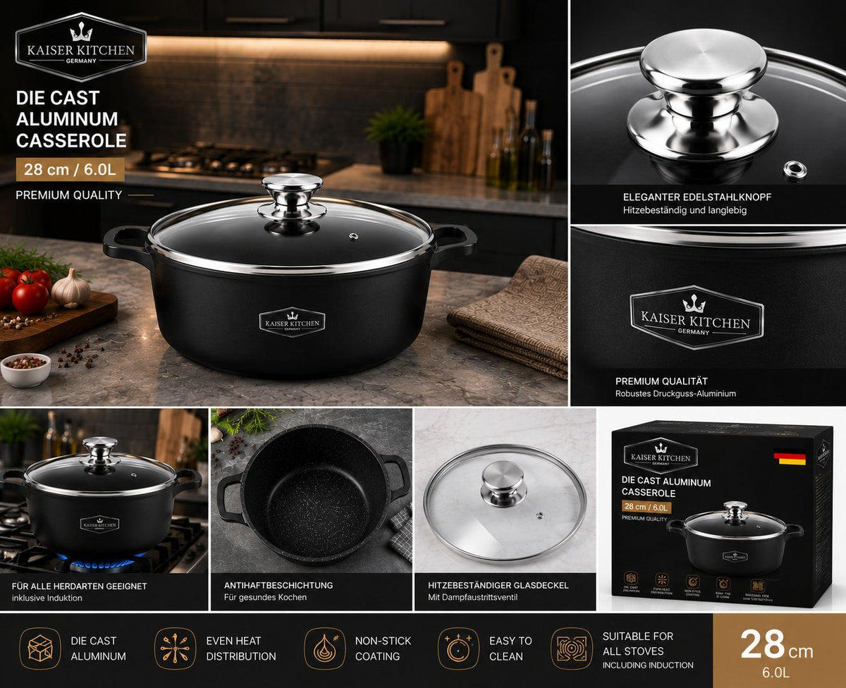 Kaiser Kitchen Keramik Topf 28x12cm/5,7l