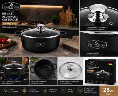 Kaiser Kitchen Keramik Topf 28x12cm/5,7l