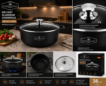 Kaiser Kitchen Keramik Topf 36cm