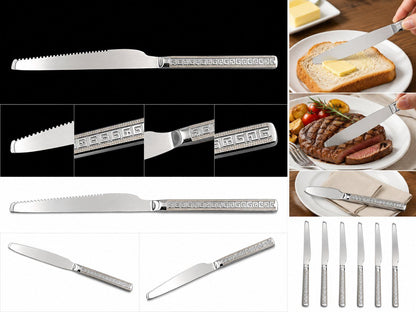 Messer-Set aus Edelstahl - 2