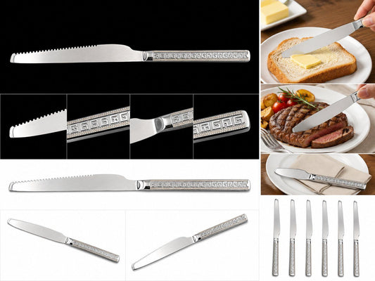 Messer-Set aus Edelstahl - 2
