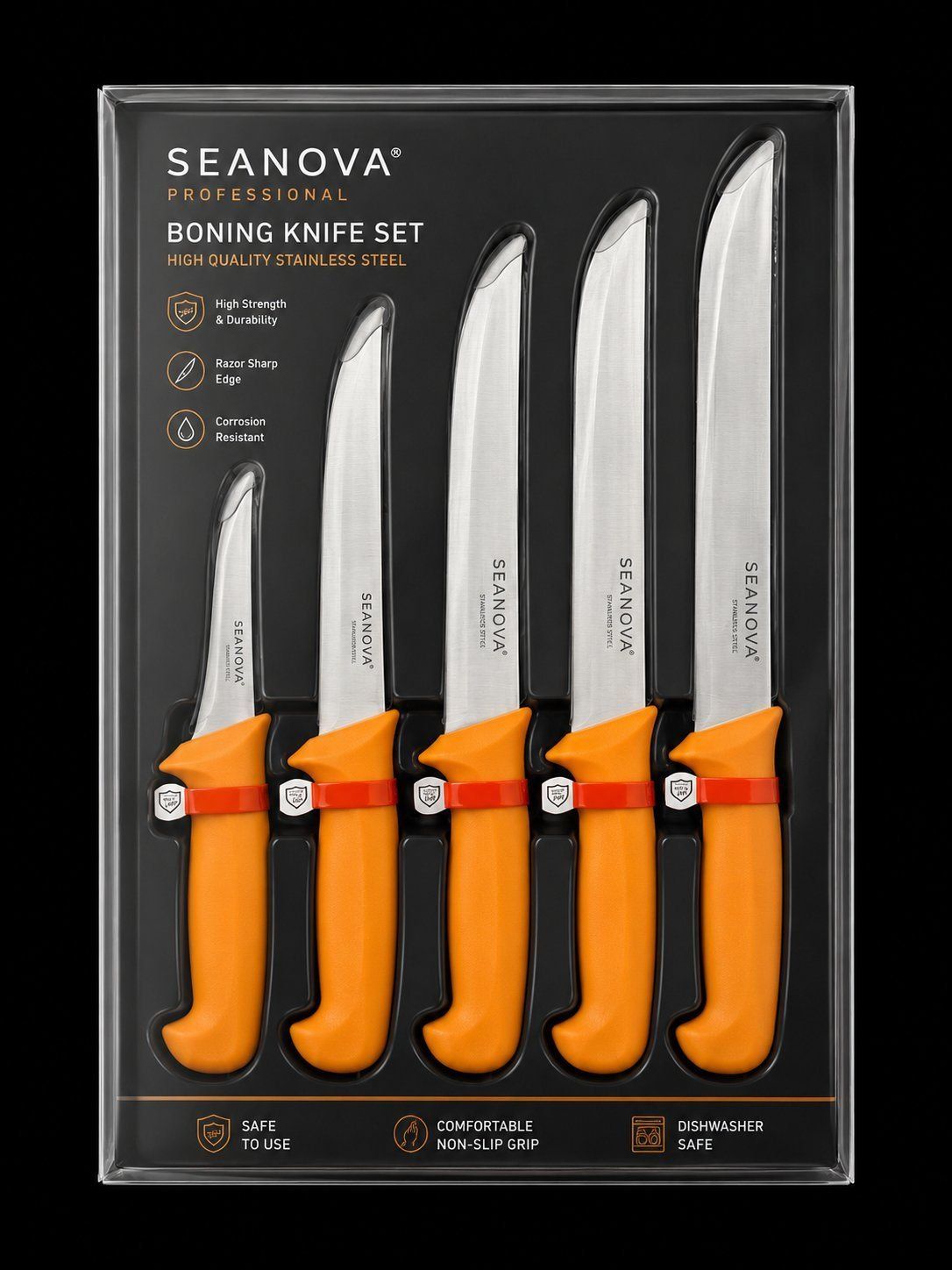 SEANOVA-Profi-Ausbeinmesser-5Set - 2