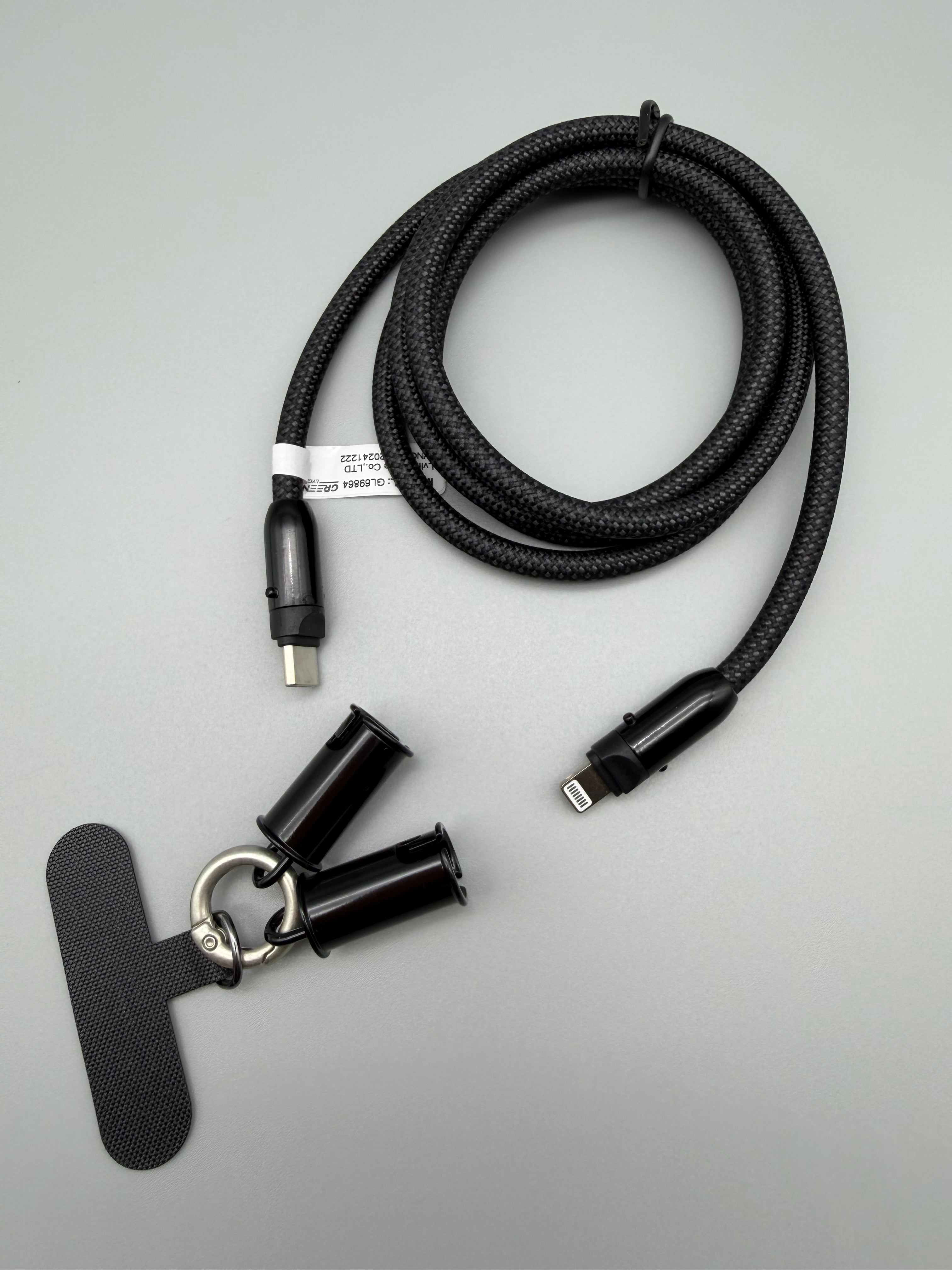 2 in 1 lighting USB C cable