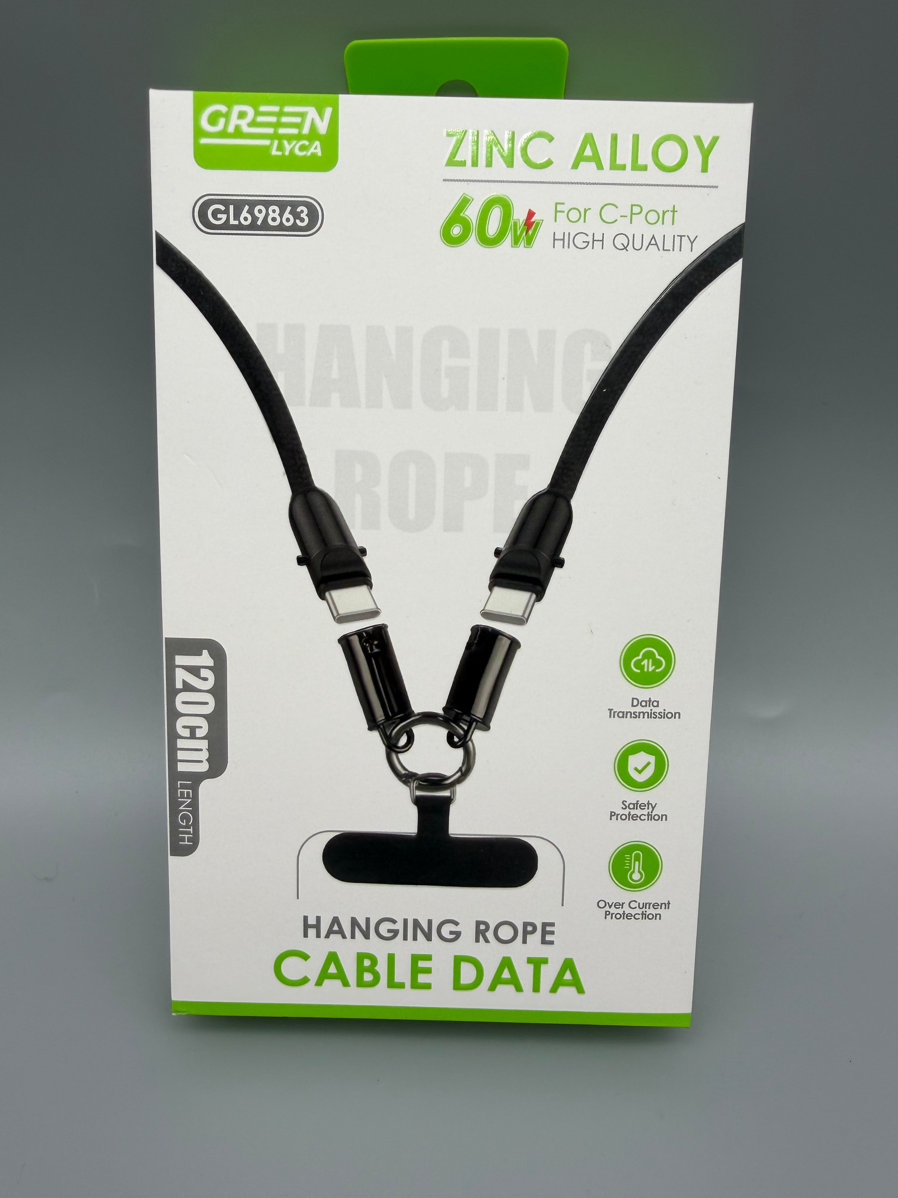 2 in 1 lighting USB C cable