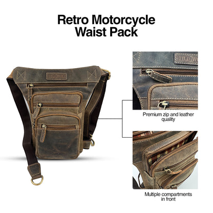 Leather Fanny Pack with Engraving