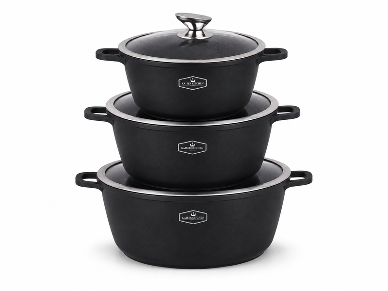 Kaiser Kitchen Kochtopf-Set 6-teilig XXL – Produktansicht