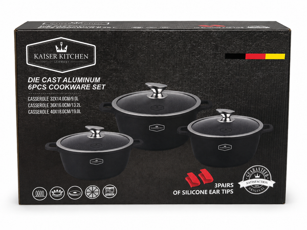 Kaiser Kitchen Kochtopf-Set 6-teilig XXL – Detailansicht 2 - alternate view